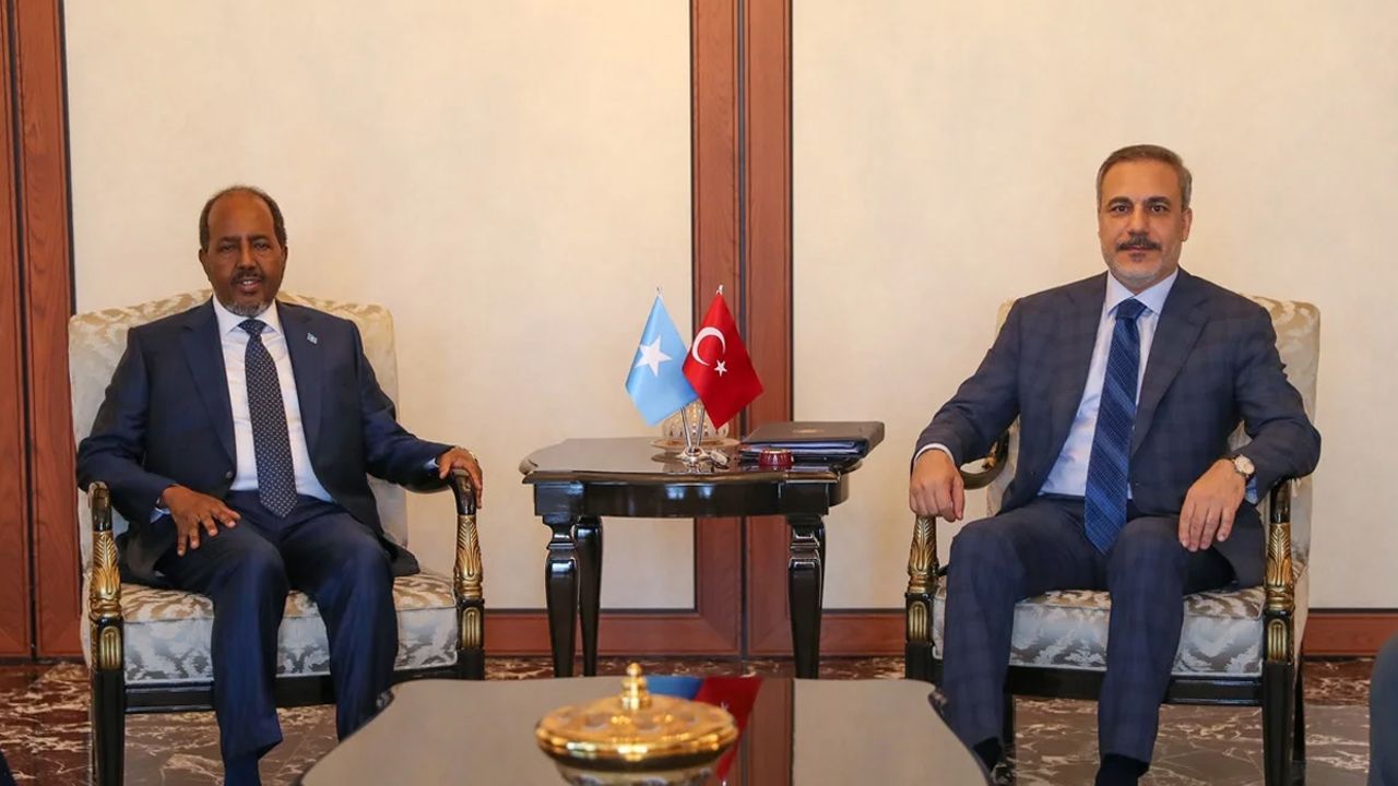 Bakan Fidan ile Somali Cumhurbaşkanı Mahmud görüştü - Politika