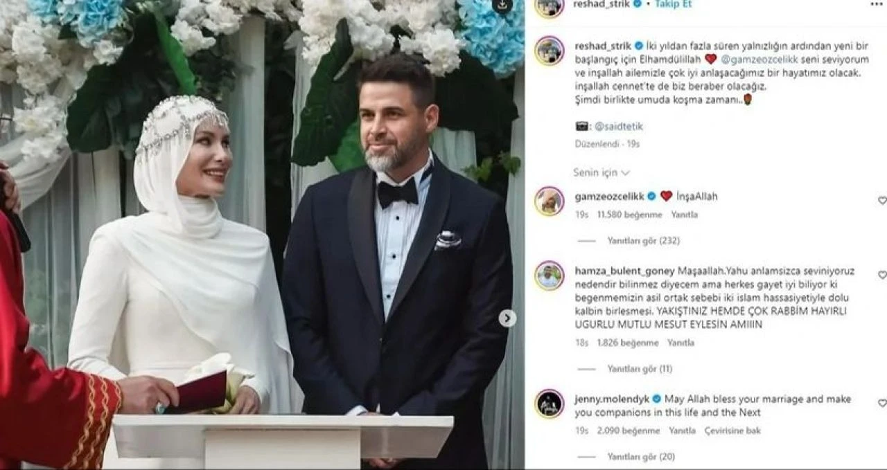 Reshad Strik ile evlenen Gamze Özçelik'in düğün yüzüğü dikkat çekti! - 2. Resim