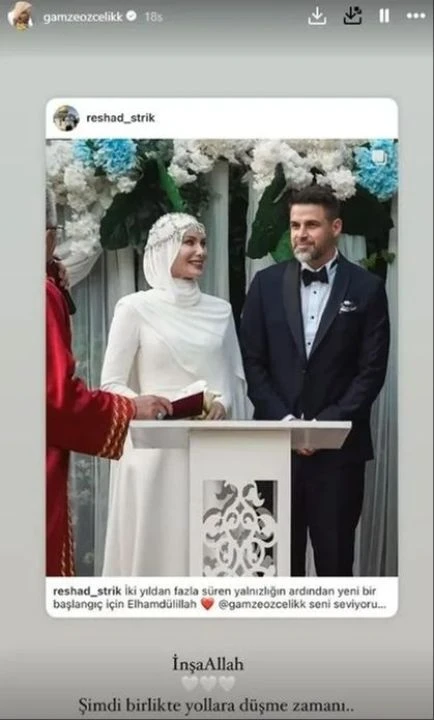 Reshad Strik ile evlenen Gamze Özçelik'in düğün yüzüğü dikkat çekti! - 3. Resim