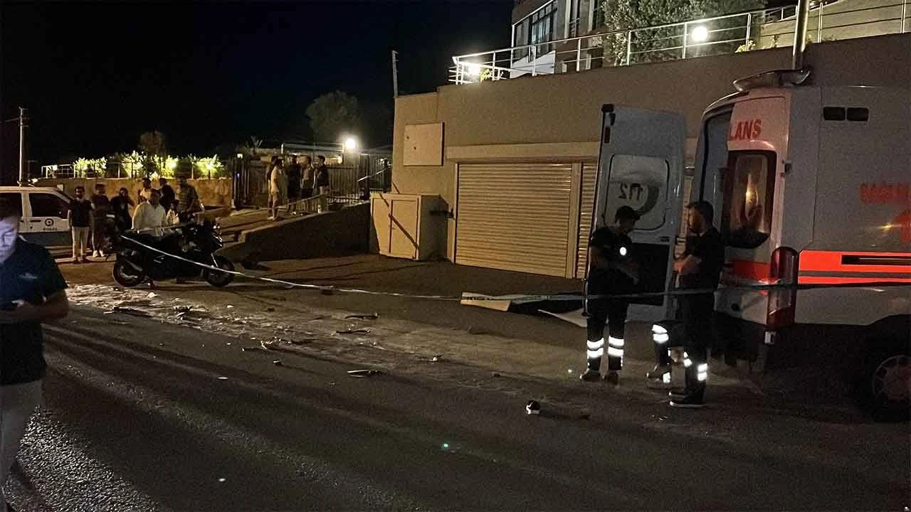 Bodrum’da kamyonet ile motosiklet çarpıştı: 1 ölü - 1. Resim