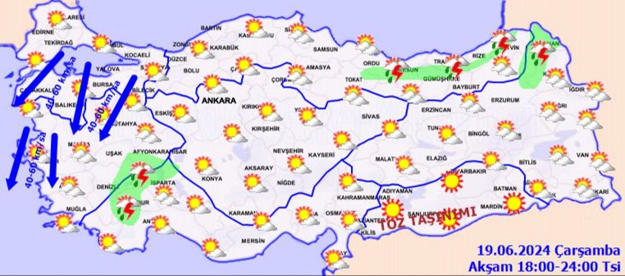 Meteoroloji'den yeni sıcak hava uyarısı: 10 derece daha yüksek! İşte 19 Haziran hava durumu - 4. Resim