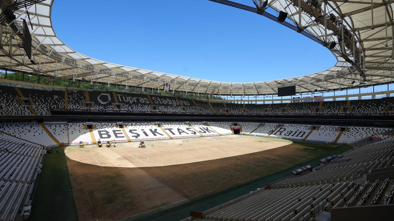 Beşiktaş, Tüpraş Stadyumu&#039;nun zeminini yeniliyor