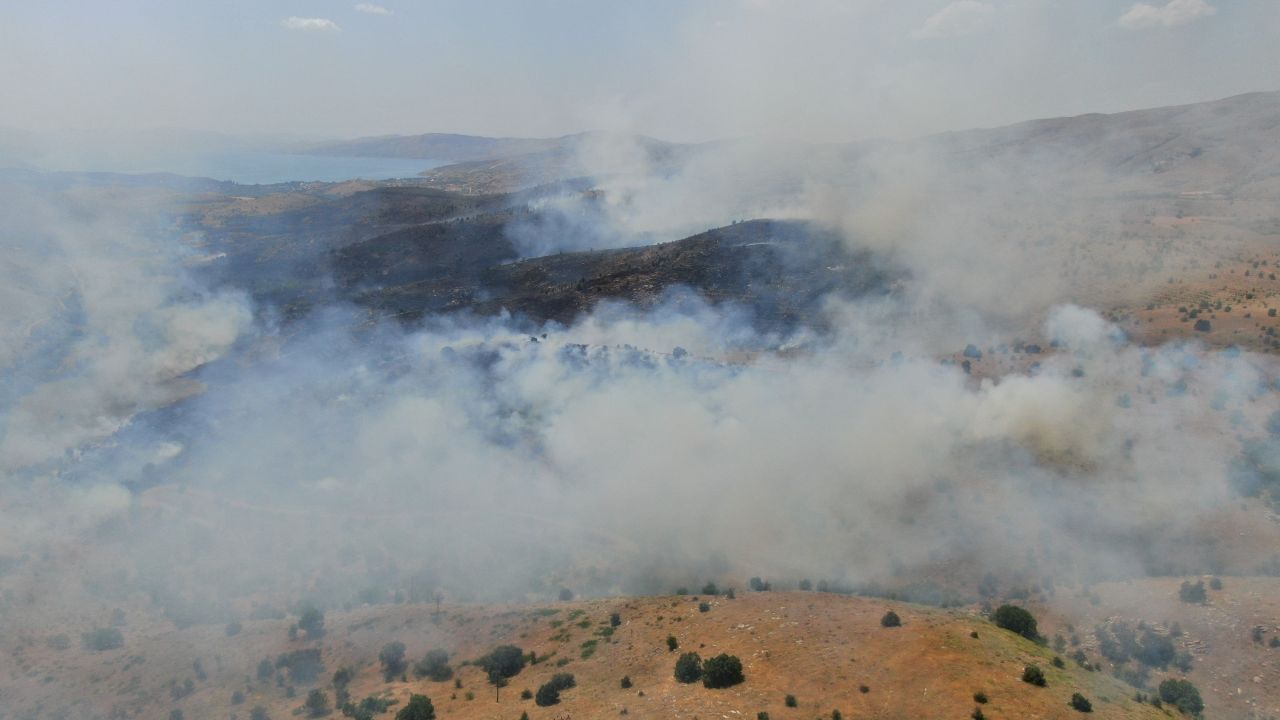 Çanakkale ve Elazığ'da orman yangını! - 5. Resim