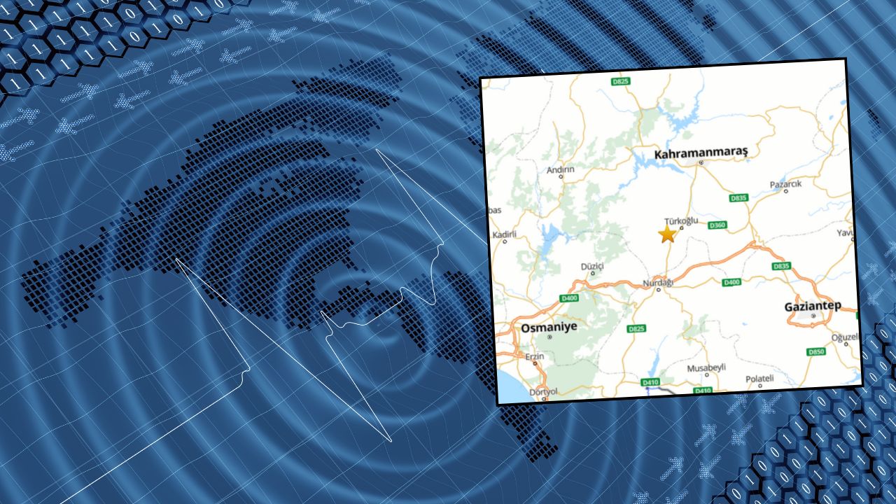 Kahramanmaraş&#039;ta deprem! İlk veriler açıklandı