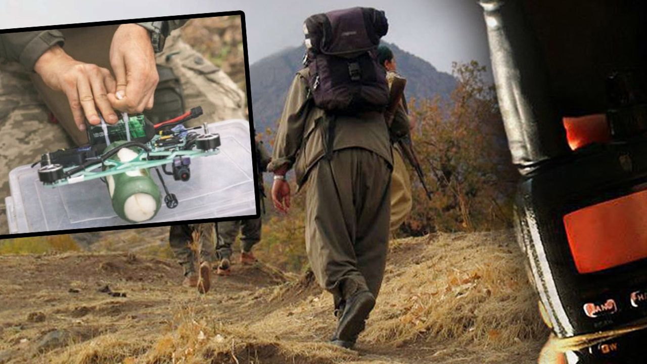 PKK çaresiz kalınca yeni eğitimlere başladı! Telsizden &#039;drone&#039; talimatı