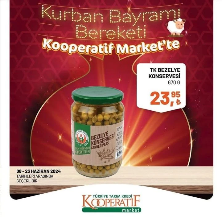 130 üründe indirim başladı! Tarım Kredi Kooperatif Market'in 23 Haziran ürün listesi yayınlandı - 5. Resim
