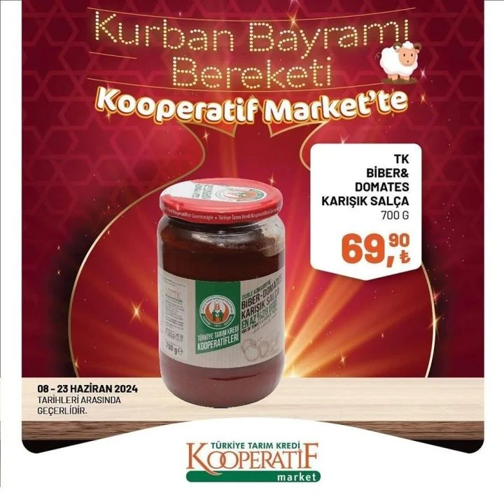 130 üründe indirim başladı! Tarım Kredi Kooperatif Market'in 23 Haziran ürün listesi yayınlandı - 4. Resim