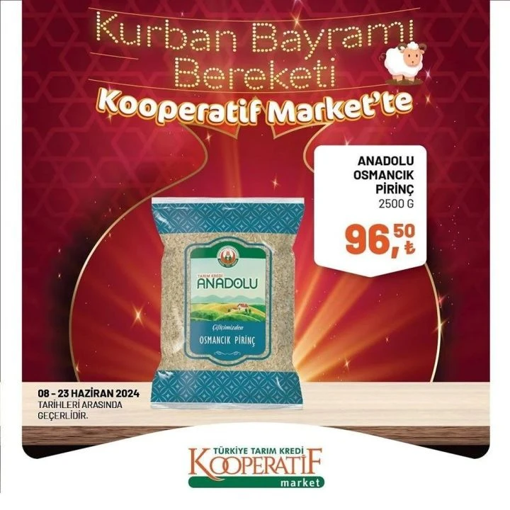 130 üründe indirim başladı! Tarım Kredi Kooperatif Market'in 23 Haziran ürün listesi yayınlandı - 2. Resim