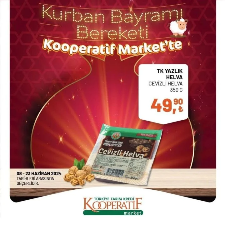 130 üründe indirim başladı! Tarım Kredi Kooperatif Market'in 23 Haziran ürün listesi yayınlandı - 12. Resim