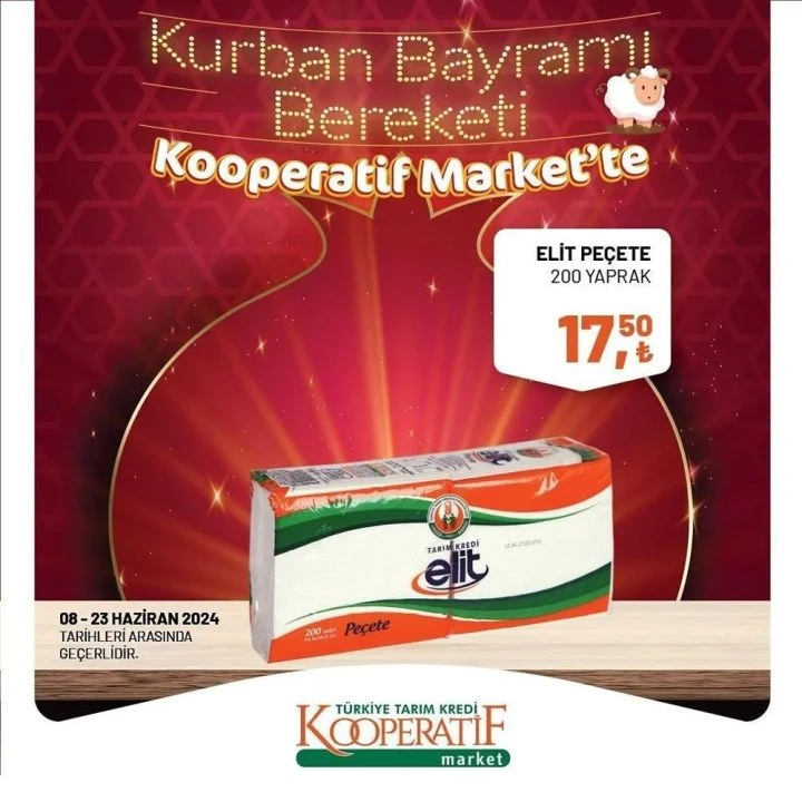 130 üründe indirim başladı! Tarım Kredi Kooperatif Market'in 23 Haziran ürün listesi yayınlandı - 32. Resim