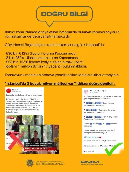 Gerçek rakam açıklandı! DDM'den mülteci sayısı haberlerine yalanlama - 1. Resim