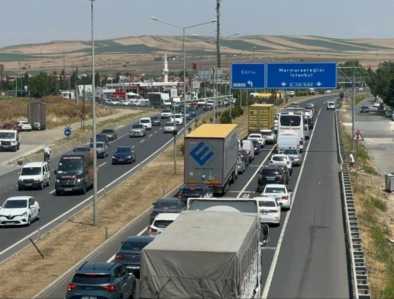 Tatilciler akın akın dönüyor! - 1. Resim