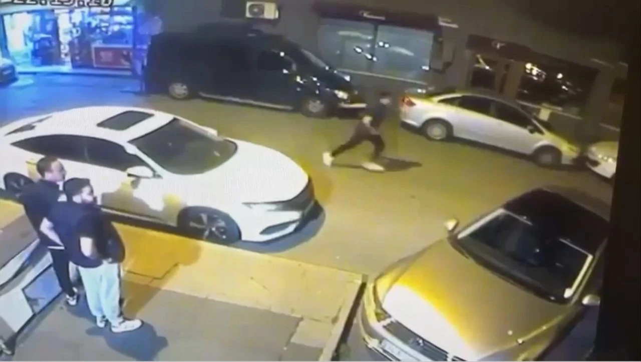 Ulus'ta iki arkadaşın tartışması hastanede son buldu