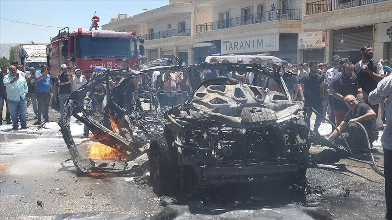 Hizbullah, İsrail kışlasını vurdu: Ölü ve yaralılar var - 1. Resim