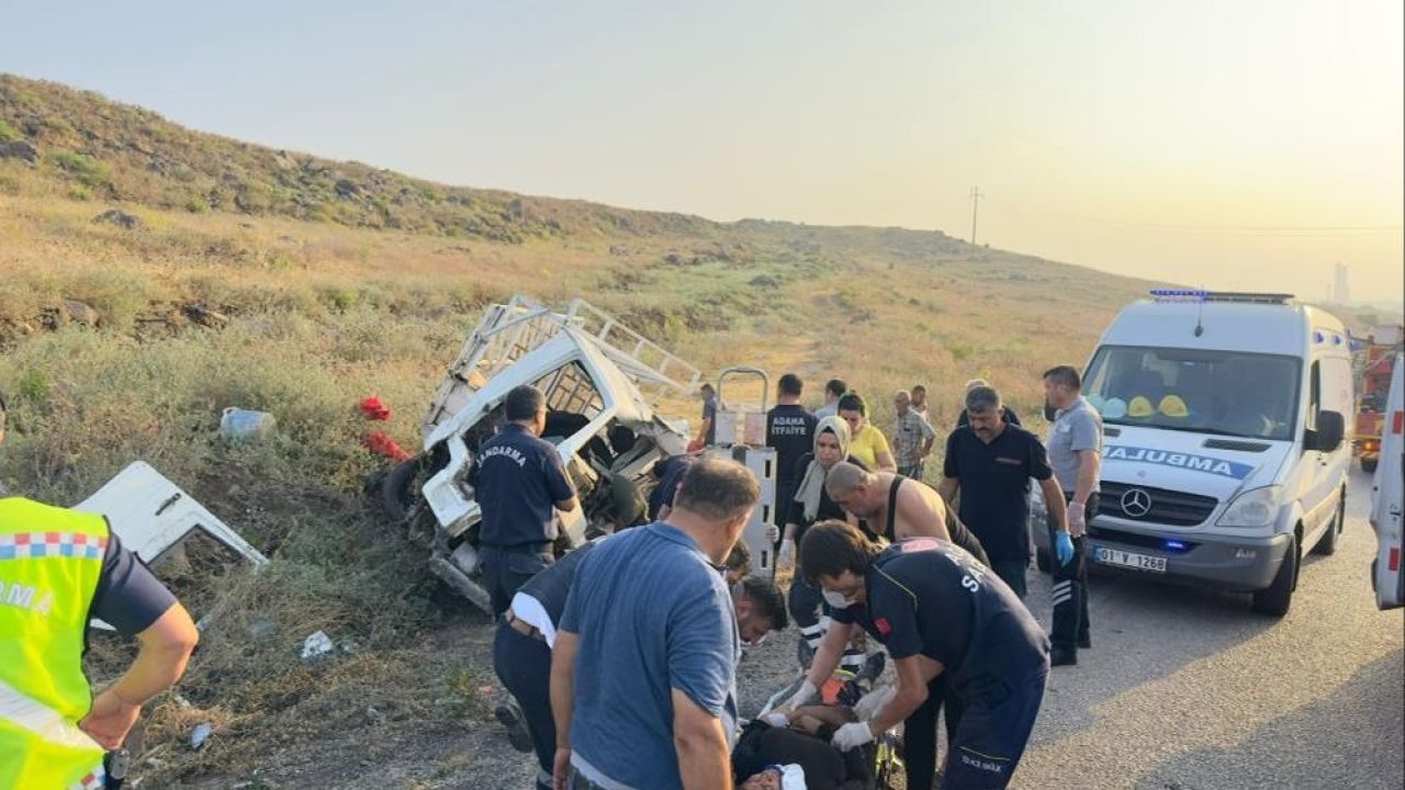 Adana'da korkunç kaza! 3 kişiye mezar oldu - 1. Resim