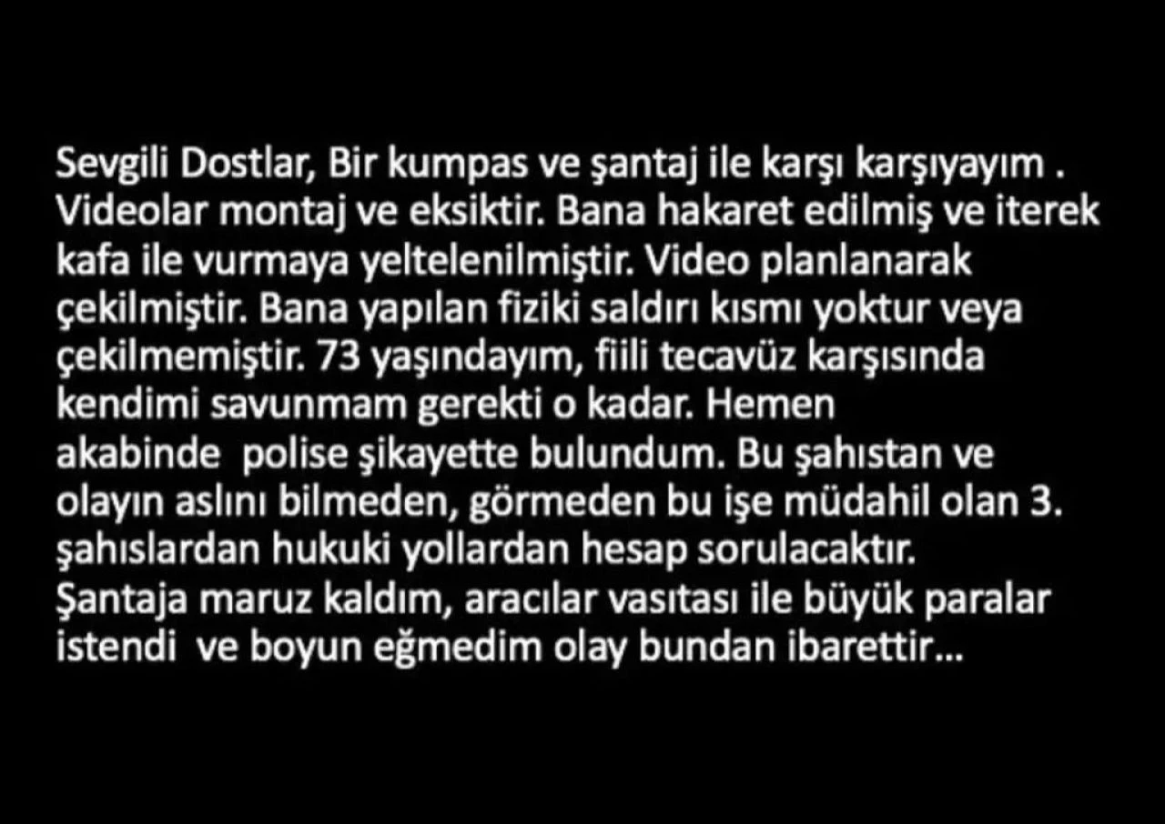 Ayhan Sicimoğlu'ndan eski çalışanına tokat! - 1. Resim