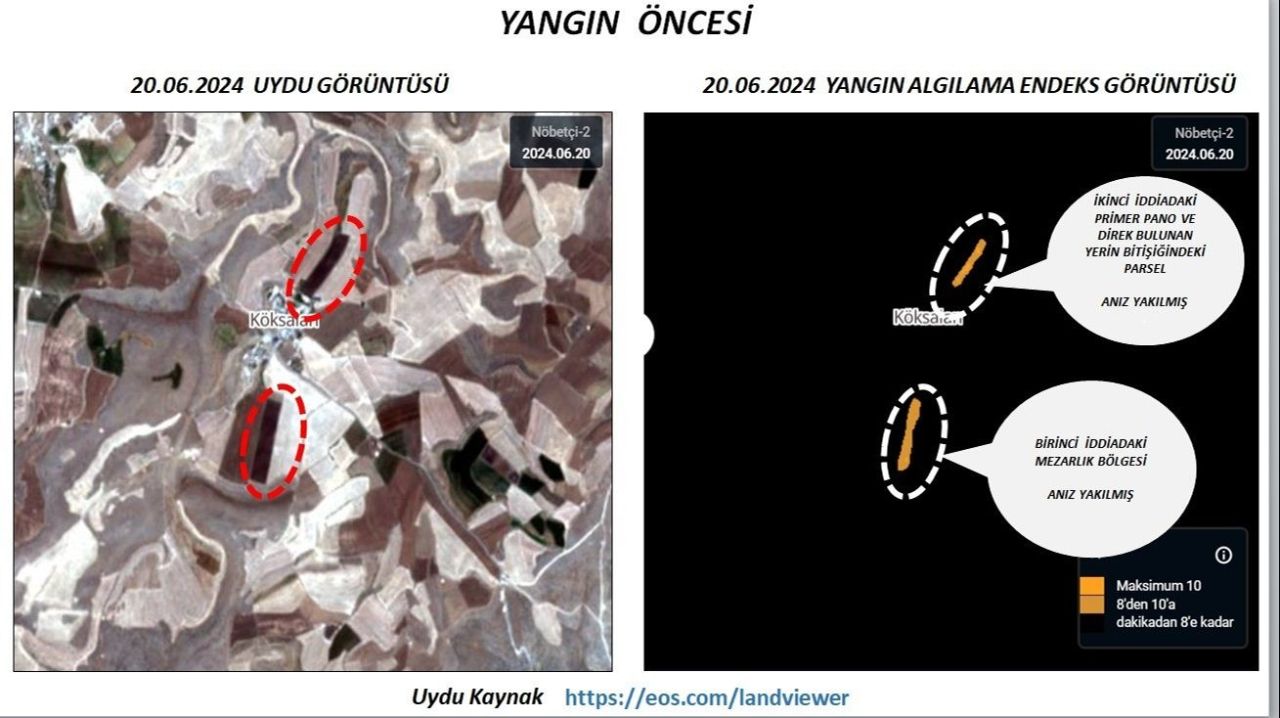 Diyarbakır'da 15 kişinin öldüğü yangında uydu görüntüsüyle iddiaları yalanladı - 4. Resim