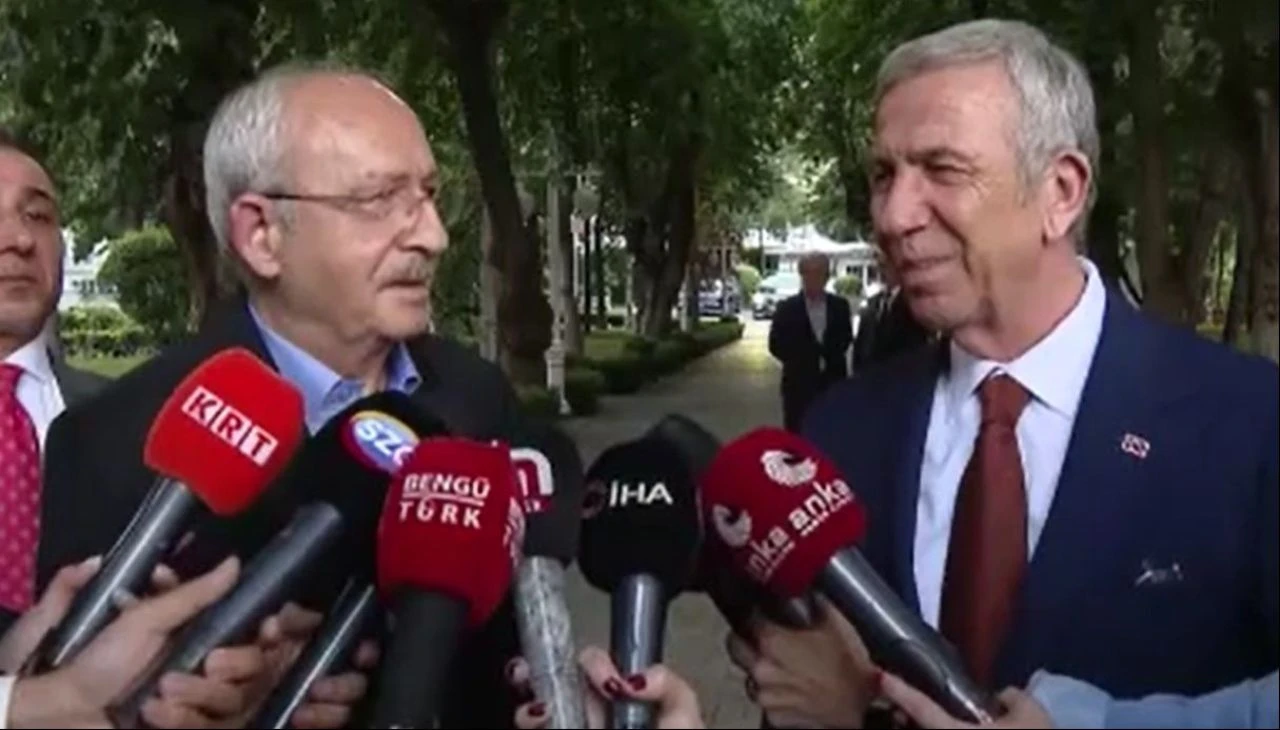 Kemal Kılıçdaroğlu ve Mansur Yavaş buluştu: "Yabancı birisi değil!" - 1. Resim