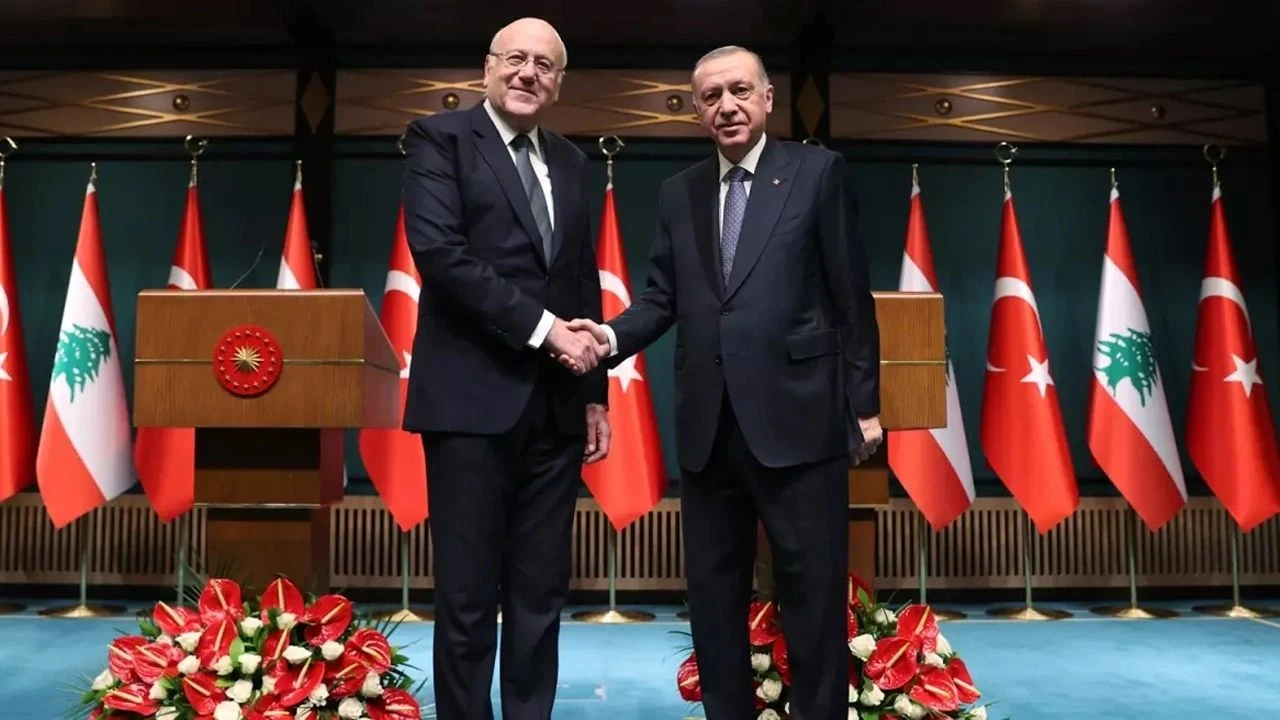 Cumhurbaşkanı Erdoğan Lübnan Başbakanı ile görüştü