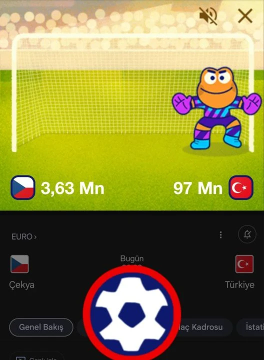 Euro 2024 Mini Cup sadece telefon üzerinden oynanıyor