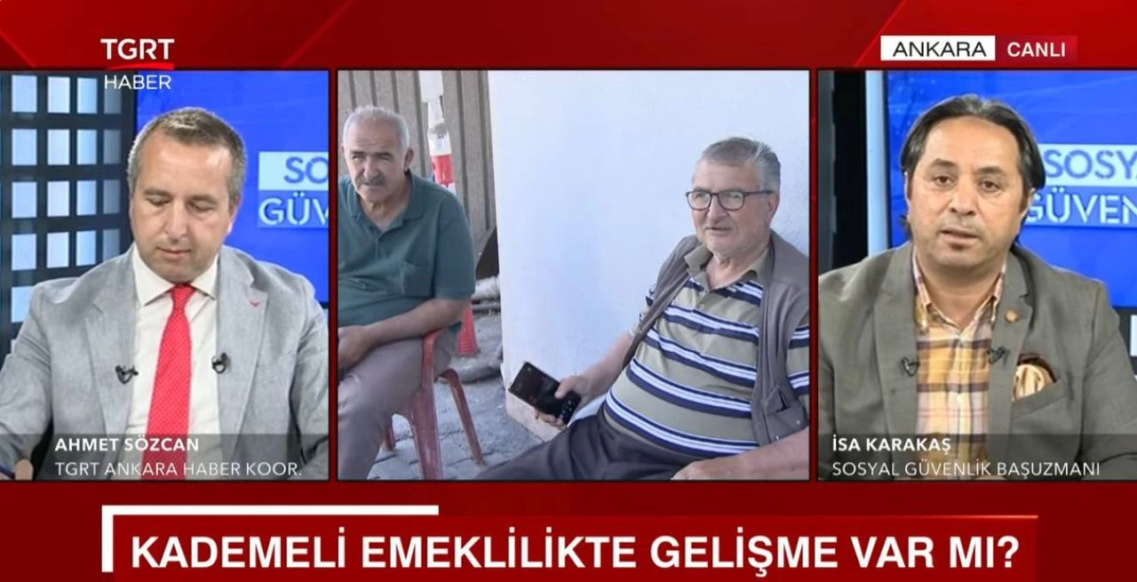 Kademeli emeklilik bekleyenleri üzecek haber! İsa Karakaş canlı yayında duyurdu - 2. Resim