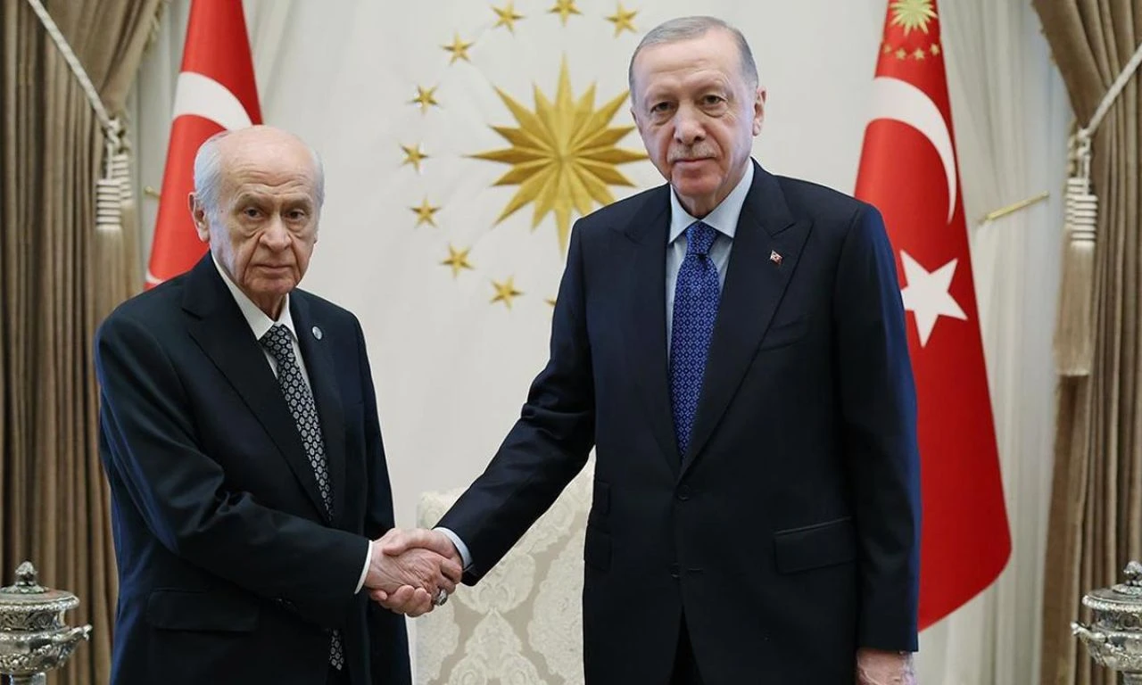 Beştepe'de Cumhur zirvesi! Cumhurbaşkanı Erdoğan ile Devlet Bahçeli görüştü