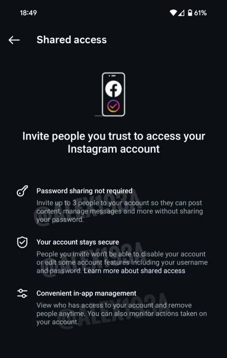 Instagram uygulamasında hesap paylaşım dönemi başlıyor - 1. Resim