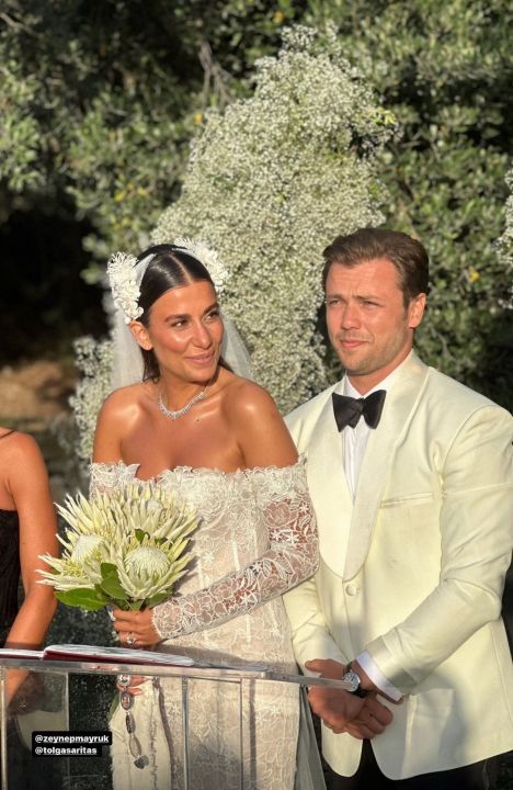 Tolga Sarıtaş ve Zeynep Mayruk evlendi - 1. Resim
