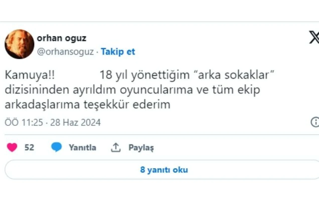 Arka Sokaklar'da beklenmedik ayrılık! 18 yıldır projedeydi - 1. Resim