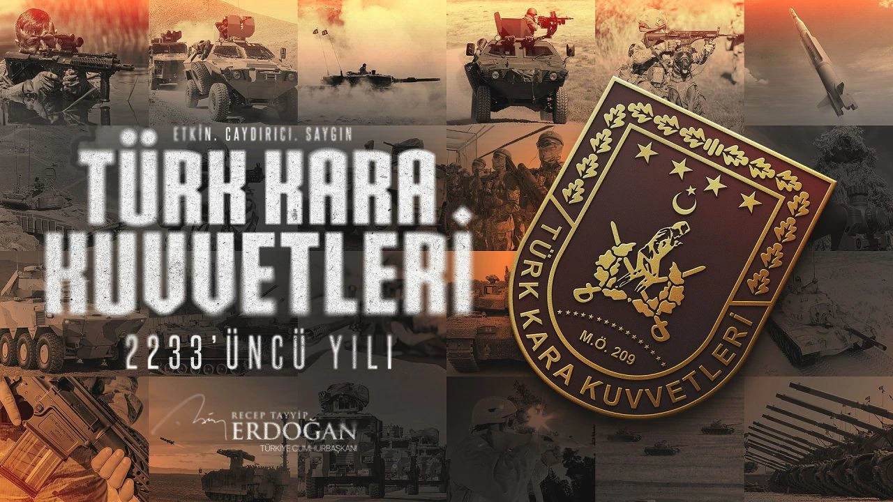 Cumhurbaşkanı Erdoğan TSK'nın kuruluş yıldönümünü tebrik eti - 1. Resim