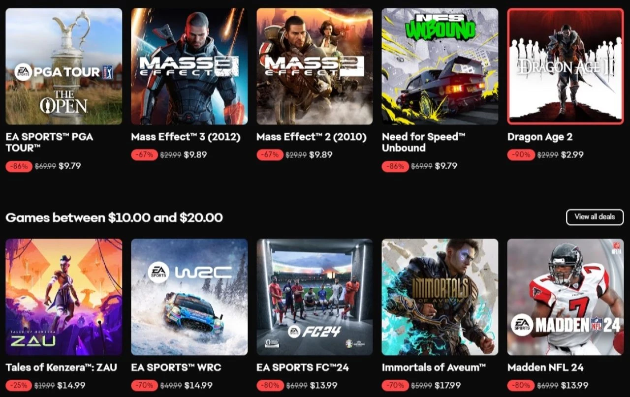 Electronic Arts'tan görülmemiş indirim: Oyunlarda kaçırılmayacak indirimler