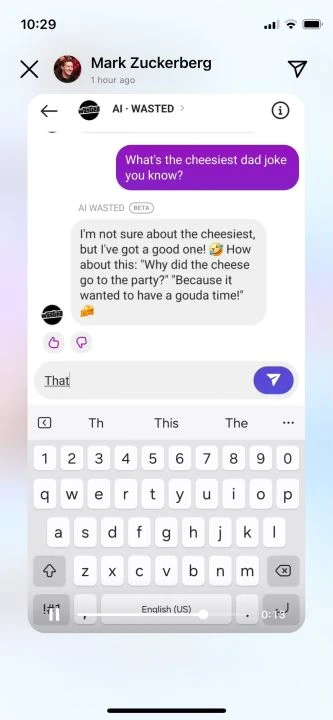 Instagram, içerik üreticilerinin yapay zeka versiyonlarını sundu - 1. Resim