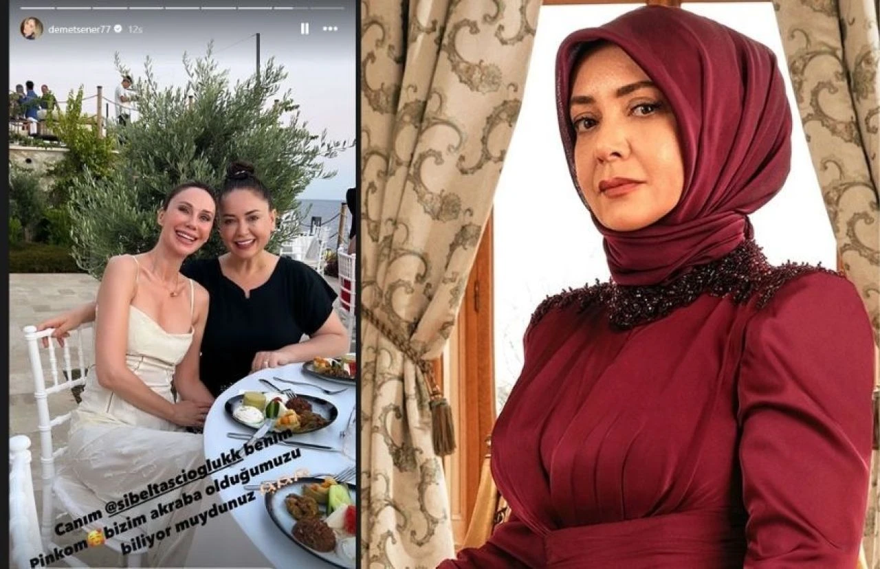 Demet Şener ile Kızılcık Şerbeti Pembe akraba çıktı