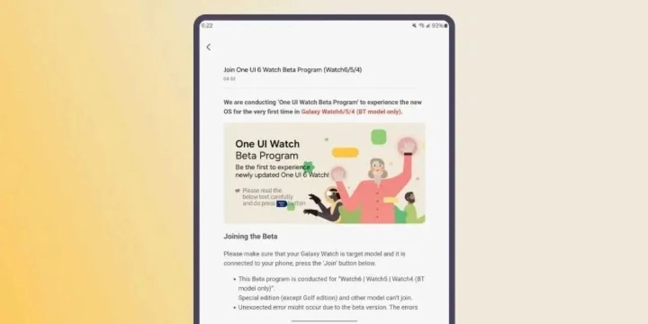 Galaxy AI özellikli One UI 6 Watch beta yayınlandı: Yükleme adımları ve desteklenen modeller