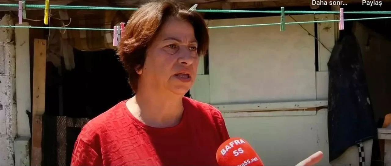 Samsun'da yeraltı canavarı paniği! Silahla nöbet tutmaya başladılar - 2. Resim