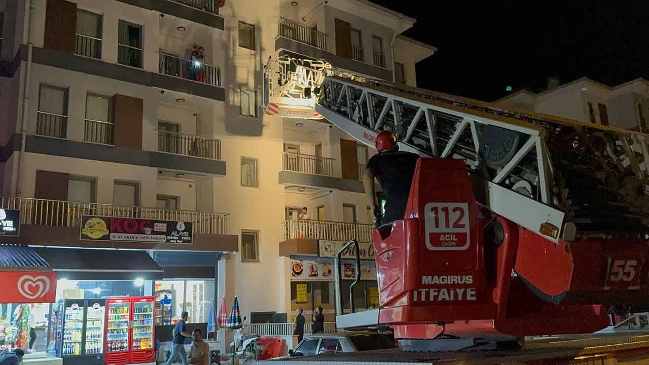 Düzce'de bir binada yangın çıktı: Vatandaşlar tahliye edildi