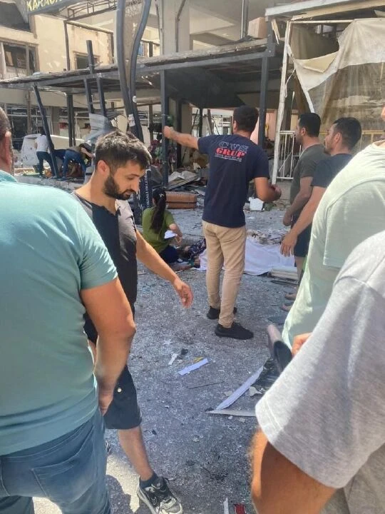 İzmir'deki doğalgaz patlamasının görüntüsü ortaya çıktı! İşte dehşet anları