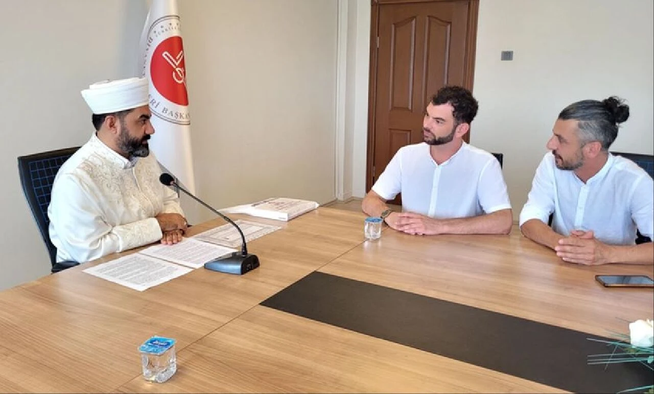 Ordu'yu gezen Alman turist Müslüman oldu  - 1. Resim