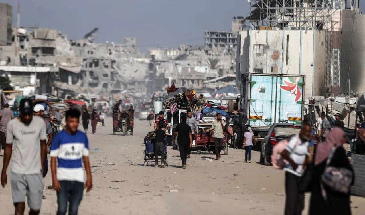 Gazze'de gidilecek güvenli yer yok ama Filistinliler yeniden zorunlu göçle karşı karşıya! İsrail emri verdi - 3. Resim