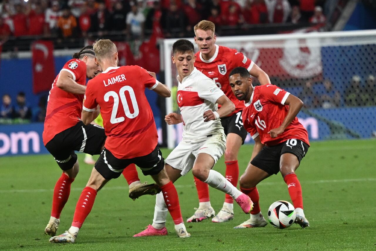 Merih Demiral sahneye çıktı! Türkiye çeyrek finalde - 2. Resim