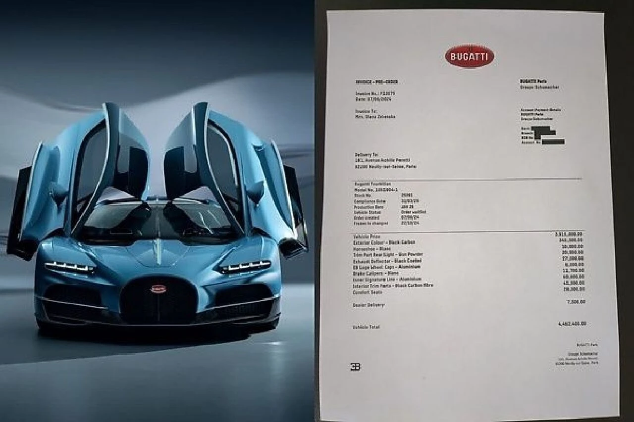 Rus basınından Bugatti provokasyonu: Zelenkiy'nin eşi Olena satın aldı iddiası