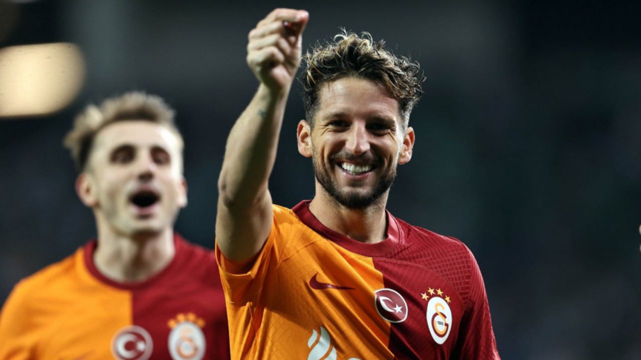 Dries Mertens, 1 yıl daha Galatasaray'da - Futbol
