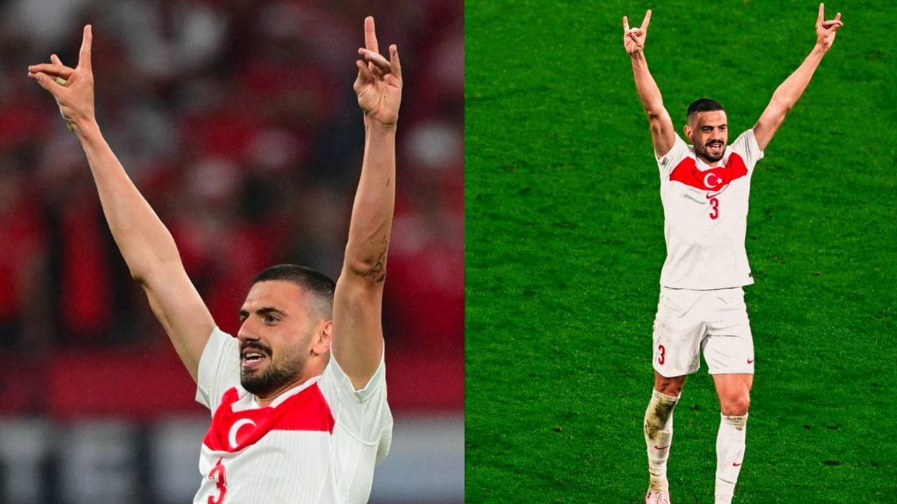 UEFA'dan Merih Demiral'ın bozkurt işaretine soruşturma! Türkiye - Avusturya maçına damga vurmuştu - Spor