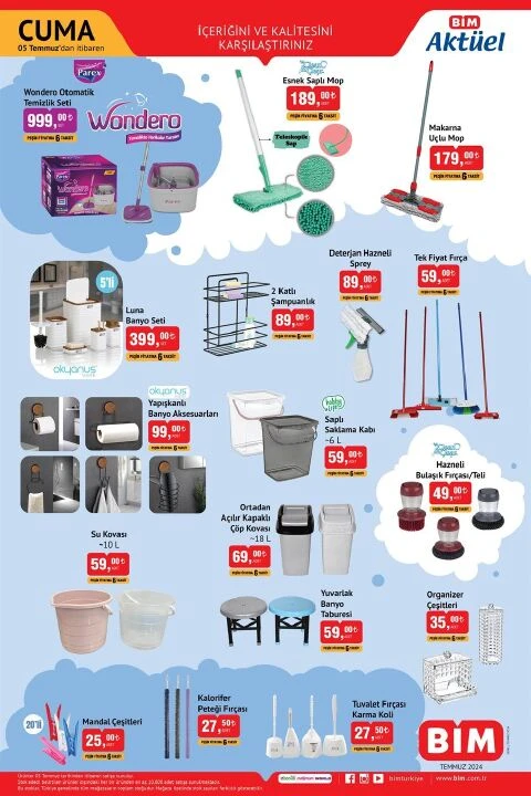 5 Temmuz 2024 BİM aktüel kataloğunda Skyjet, elektrikli bisiklet, katlanabilir bisiklet, Android Tv ve küçük ev aletleri yer aldı - 4. Resim