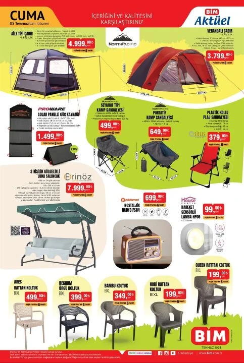 5 Temmuz 2024 BİM aktüel kataloğunda Skyjet, elektrikli bisiklet, katlanabilir bisiklet, Android Tv ve küçük ev aletleri yer aldı - 2. Resim
