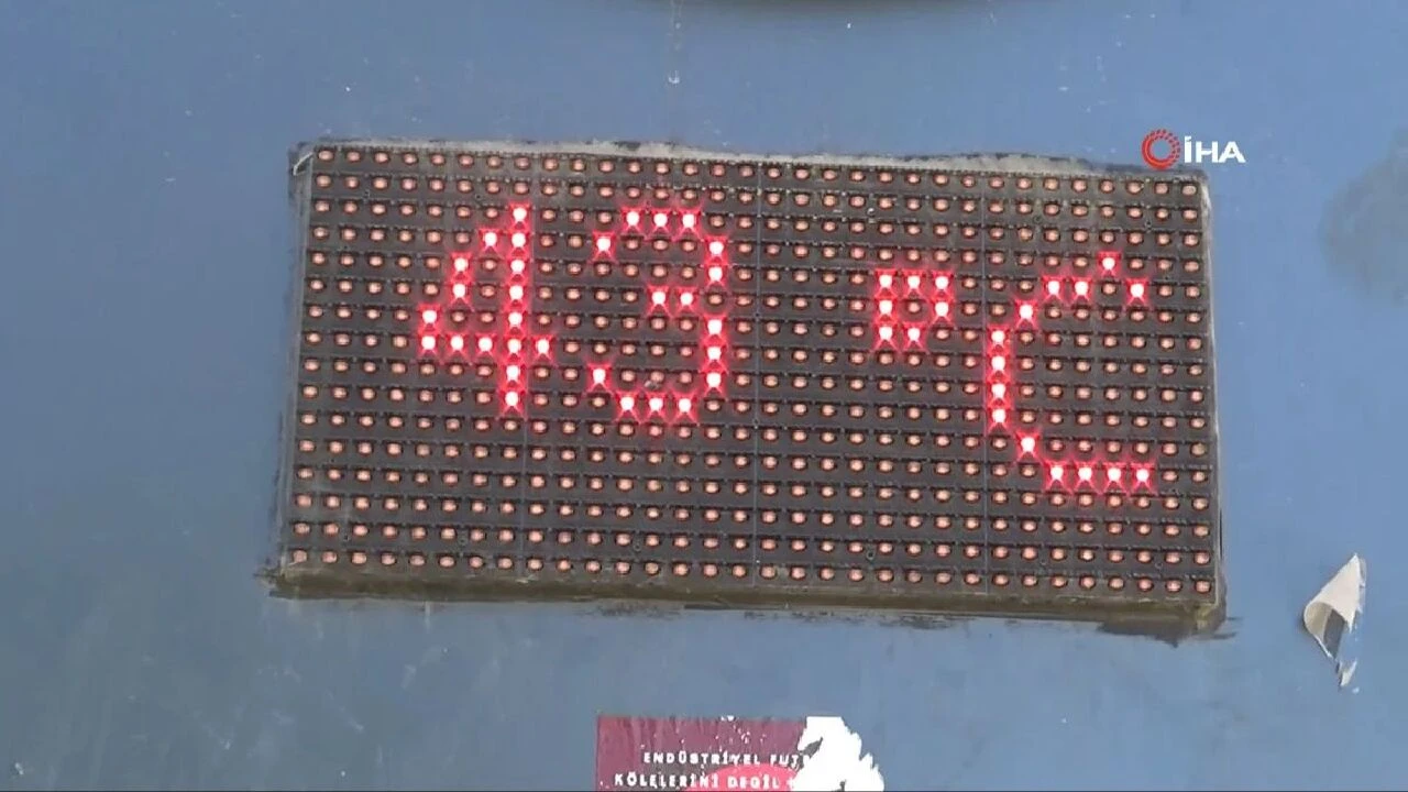 Şanlıurfa kavruluyor! Termometreler 43 dereceyi geçti