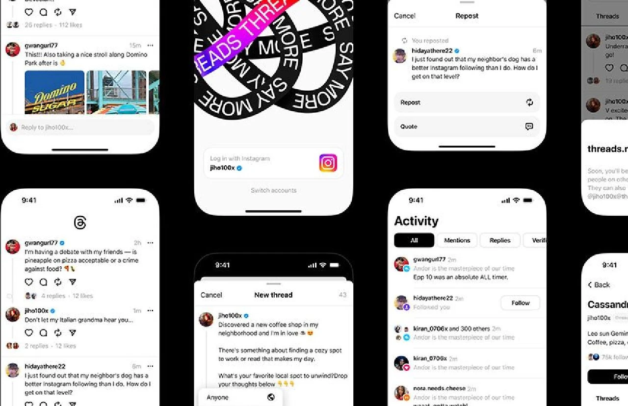 Elon Musk'ın X'ine kötü haber! Threads'in kullanıcısı aktif sayısı artıyor - 1. Resim
