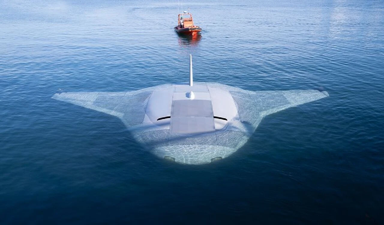 ABD'nin gizli silahı 'Hayalet Vatoz' Google Haritalar'da görüldü! Donanma hemen devreye girdi - 3. Resim