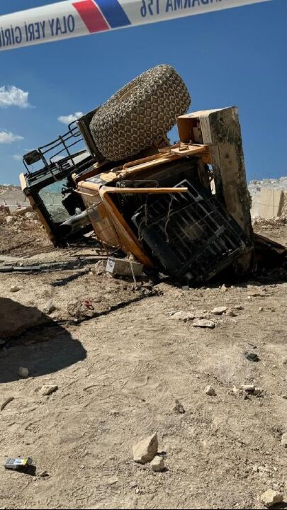 Burdur’da mermer ocağında facia: Ölü ve yaralı var! - 1. Resim