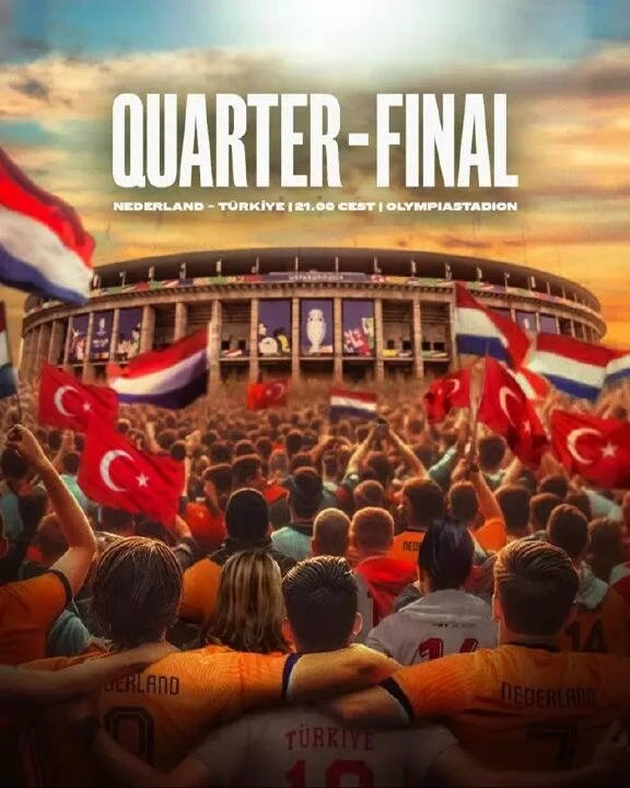 Tarihi maç öncesi anlamlı hareket! Hollanda ve Türkiye'den dostluk mesajı